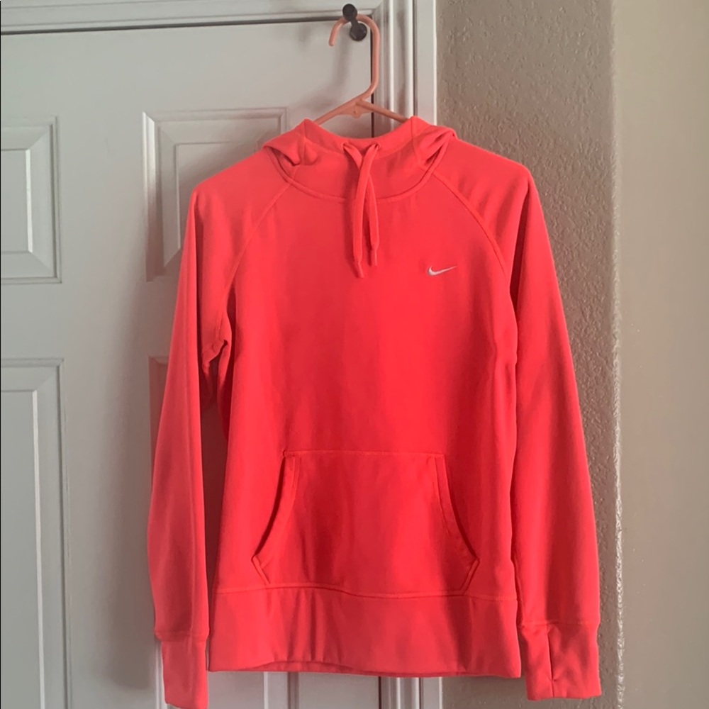 Nike Bright Coral Pullover Hoodie